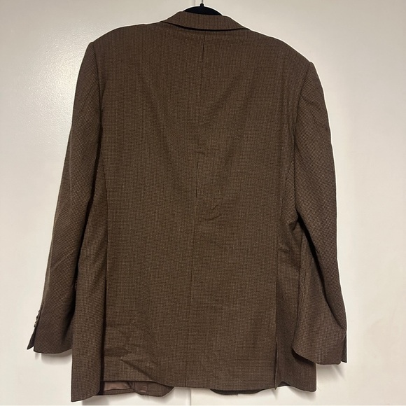 Ermenegildo Zegna For Neiman Marcus Brown 3 Button Sport Coat Blazer Wool 54R - Picture 8 of 8
